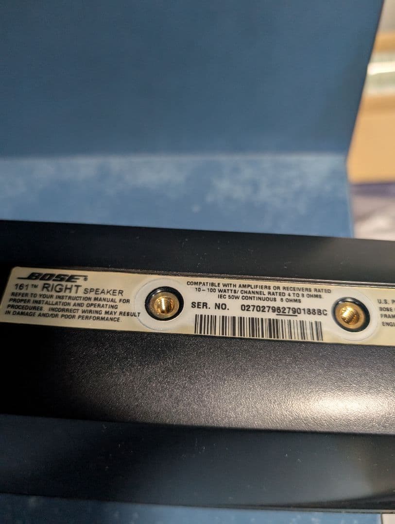 セ*ソ様 BOSE 161 スピーカー 左右セット✕2