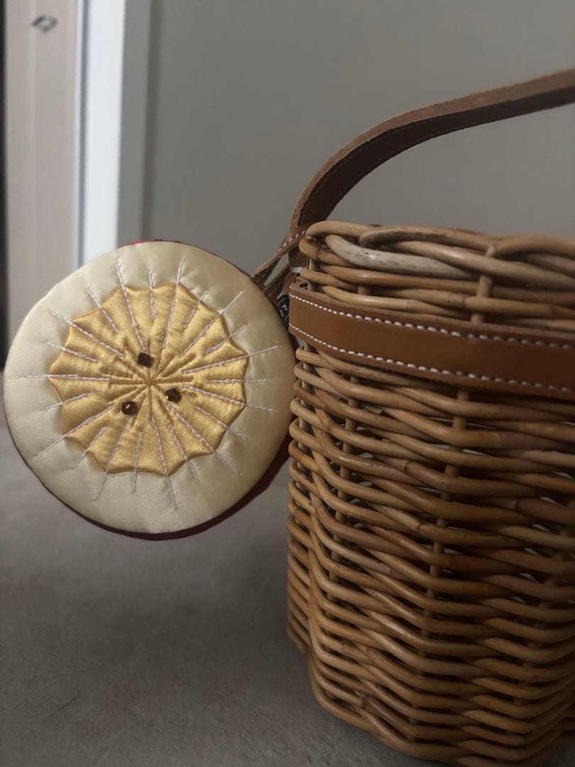 ラドロー　りんごカゴバッグ