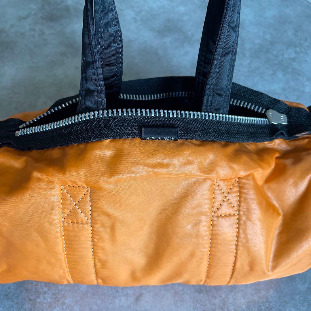 ほぼ新品✨ポーター タンカー ミニボストンバッグ ドラム Sサイズ ブラック