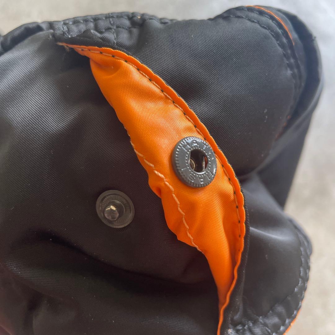 ほぼ新品✨ポーター タンカー ミニボストンバッグ ドラム Sサイズ ブラック