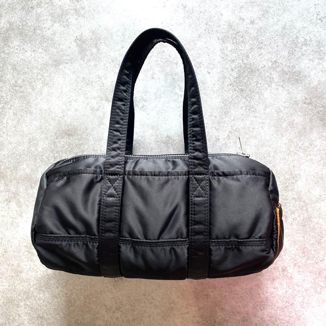 ほぼ新品✨ポーター タンカー ミニボストンバッグ ドラム Sサイズ ブラック