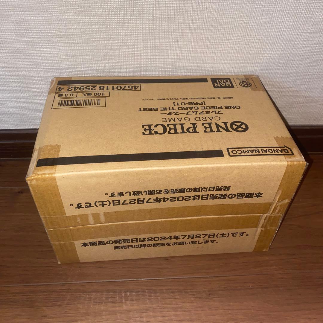 凸*ん様 ワンピースカードゲーム プレミアムブースター THE BEST 1カー