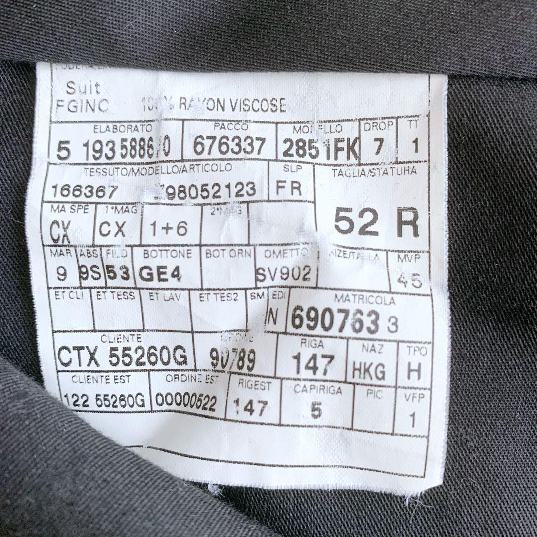 【ヨッシー】ほぼ未使用 グッチ シルク混 ピンストライプスーツ