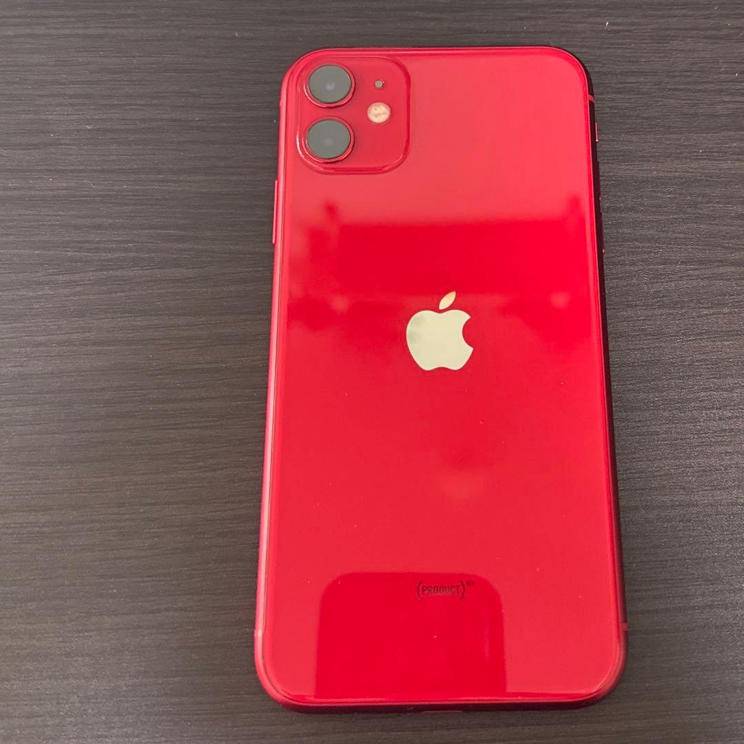iPhone 11 128GB レッド　SIMフリー