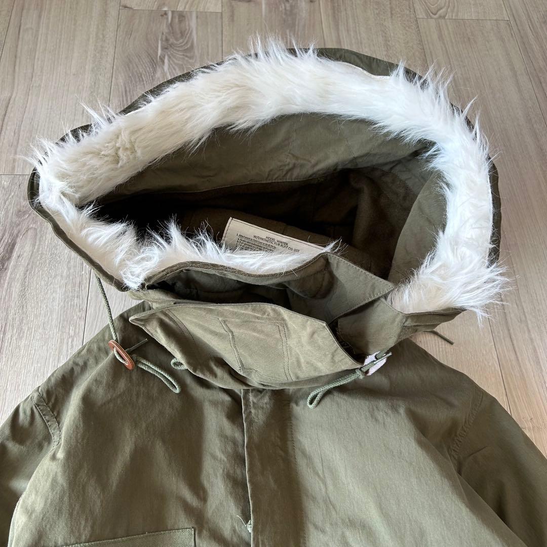【美品】YMCLKY モッズコート フィッシュテールパーカー XXS オリーブ