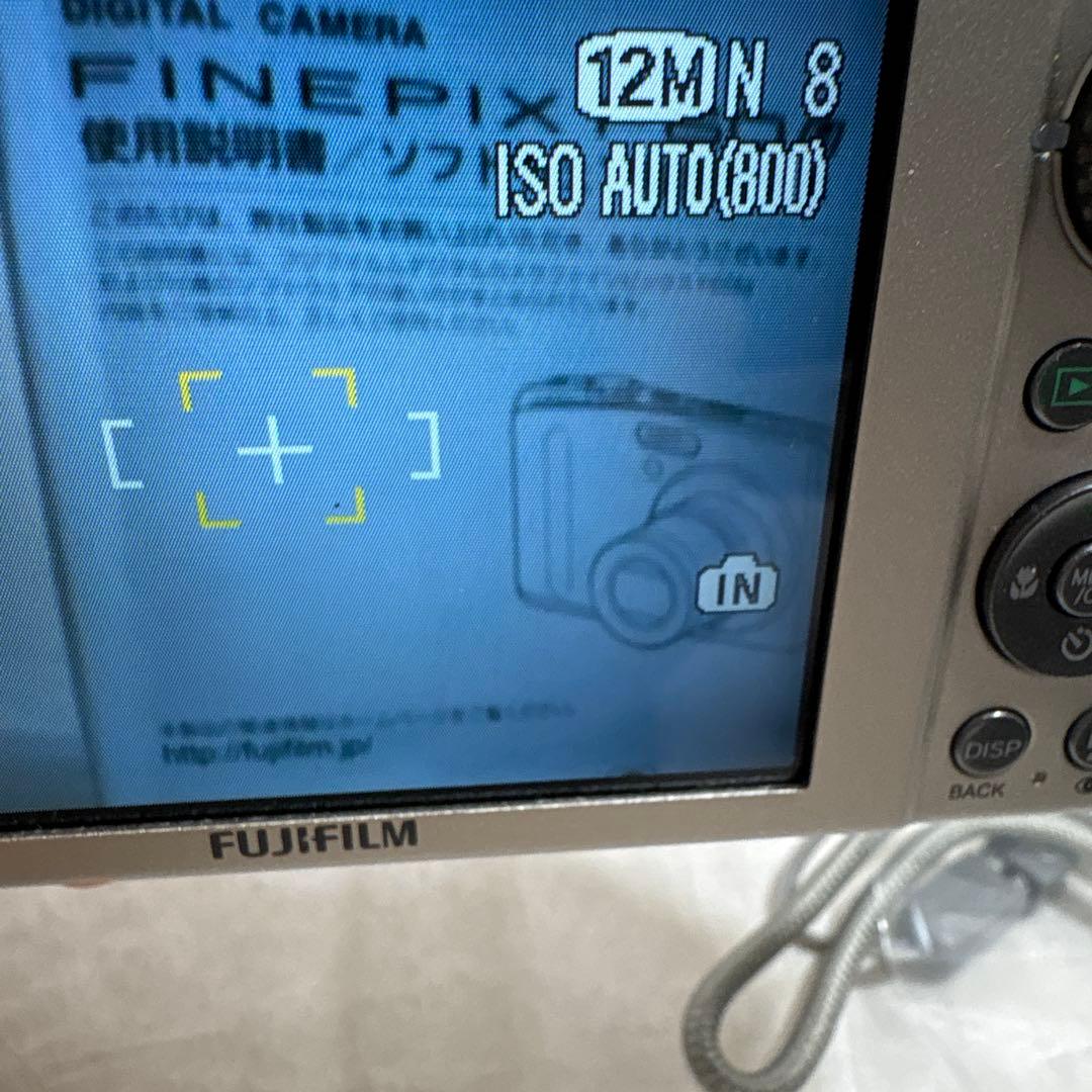 富士フィルム FINEPIX F60fd ☆シルバー☆取扱説明書・充電器・充電式