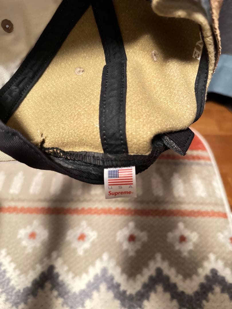 シュプリーム　ベージュ キャップ　セット