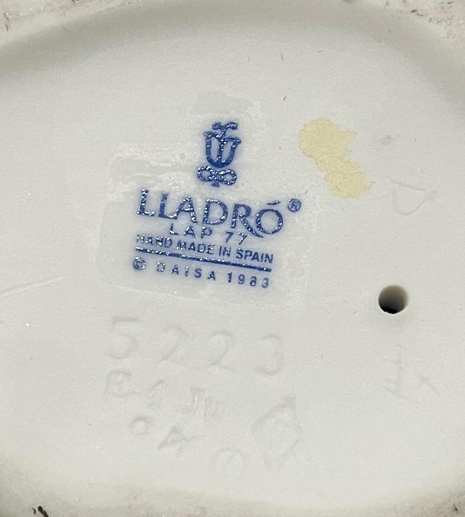 【美品】LLADROリアドロ「きれいな花ばかり」「花を持つ美少女」