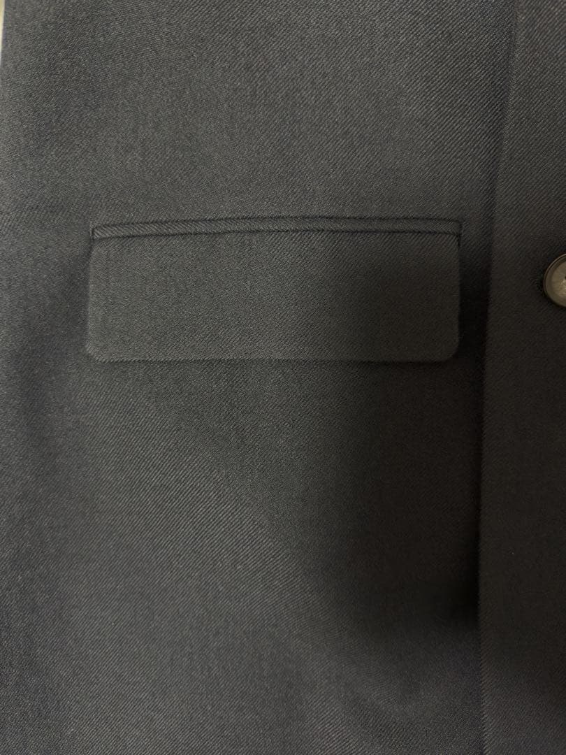 MB 尾州ウール テーラードジャケットコート ネイビー サイズM