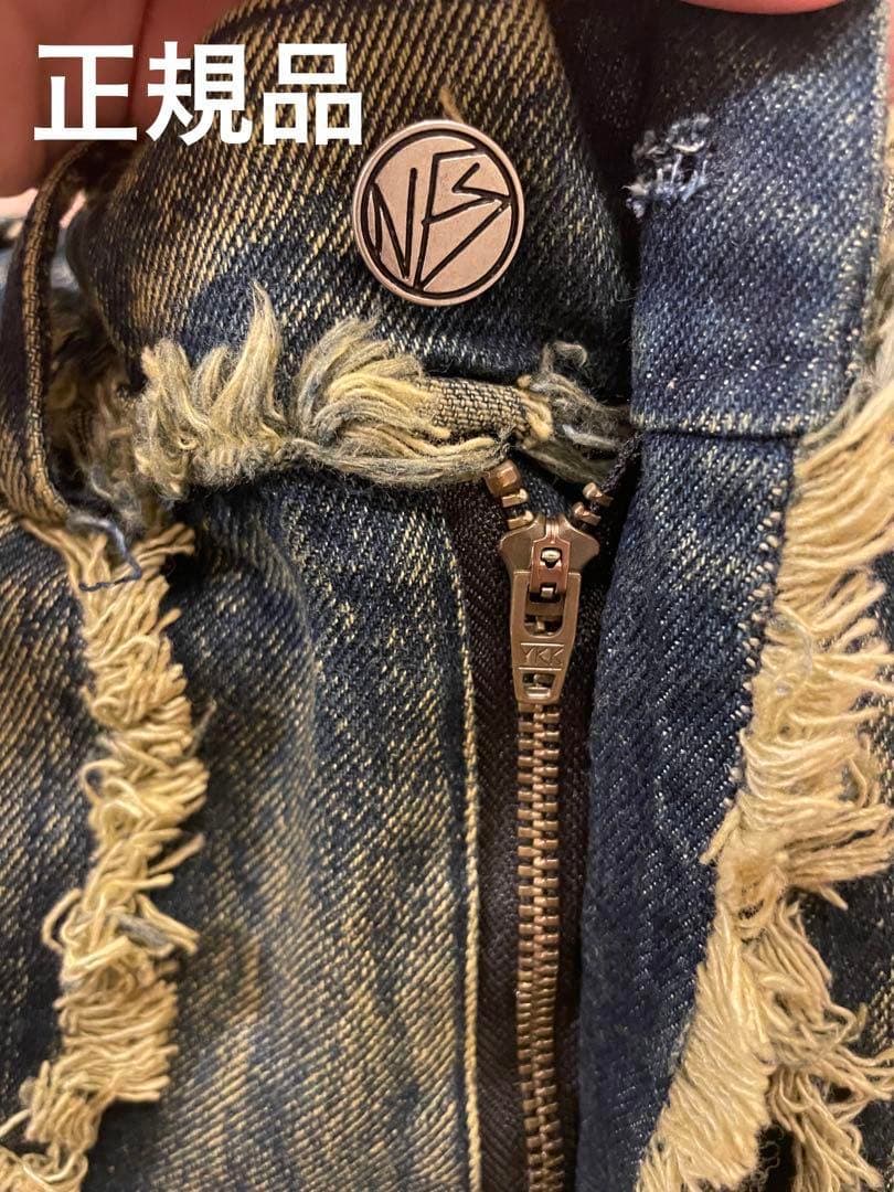 パンツ no faith studios BLACKARTISANALDUNEDENIM