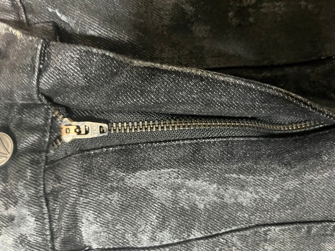 パンツ no faith studios BLACKARTISANALDUNEDENIM