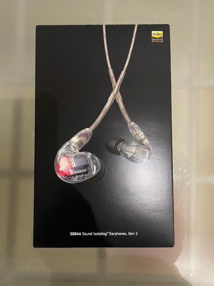 未使用 SHURE シュア イヤホン 有線 SE846 第2世代