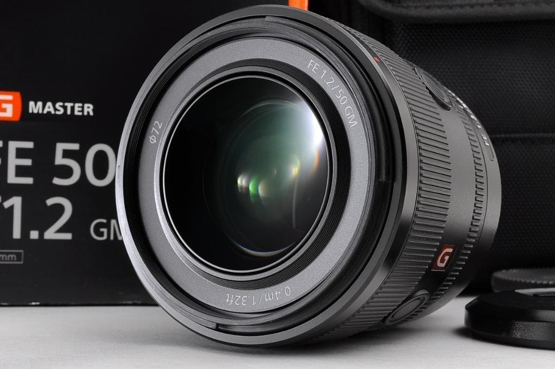 【元箱付き、動作ＯＫ】Sony FE 50mm F1.2 GM ソニーEマウント