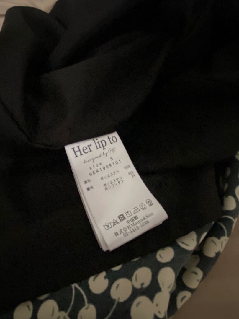 herlipto チェリーワンピ