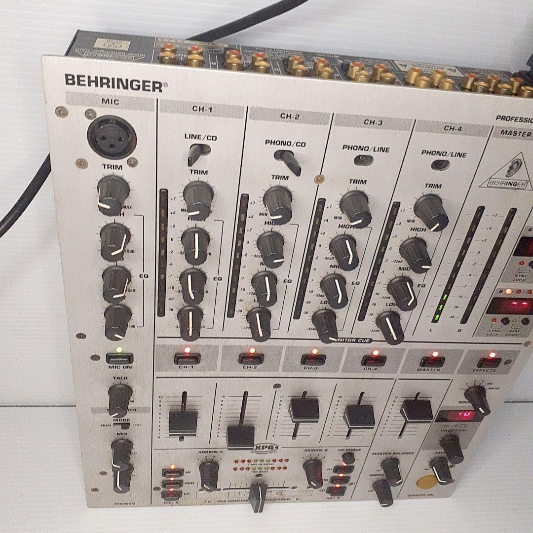 Behringer djx700 4ch ミキサー　音だしOK　通電　ジャンク