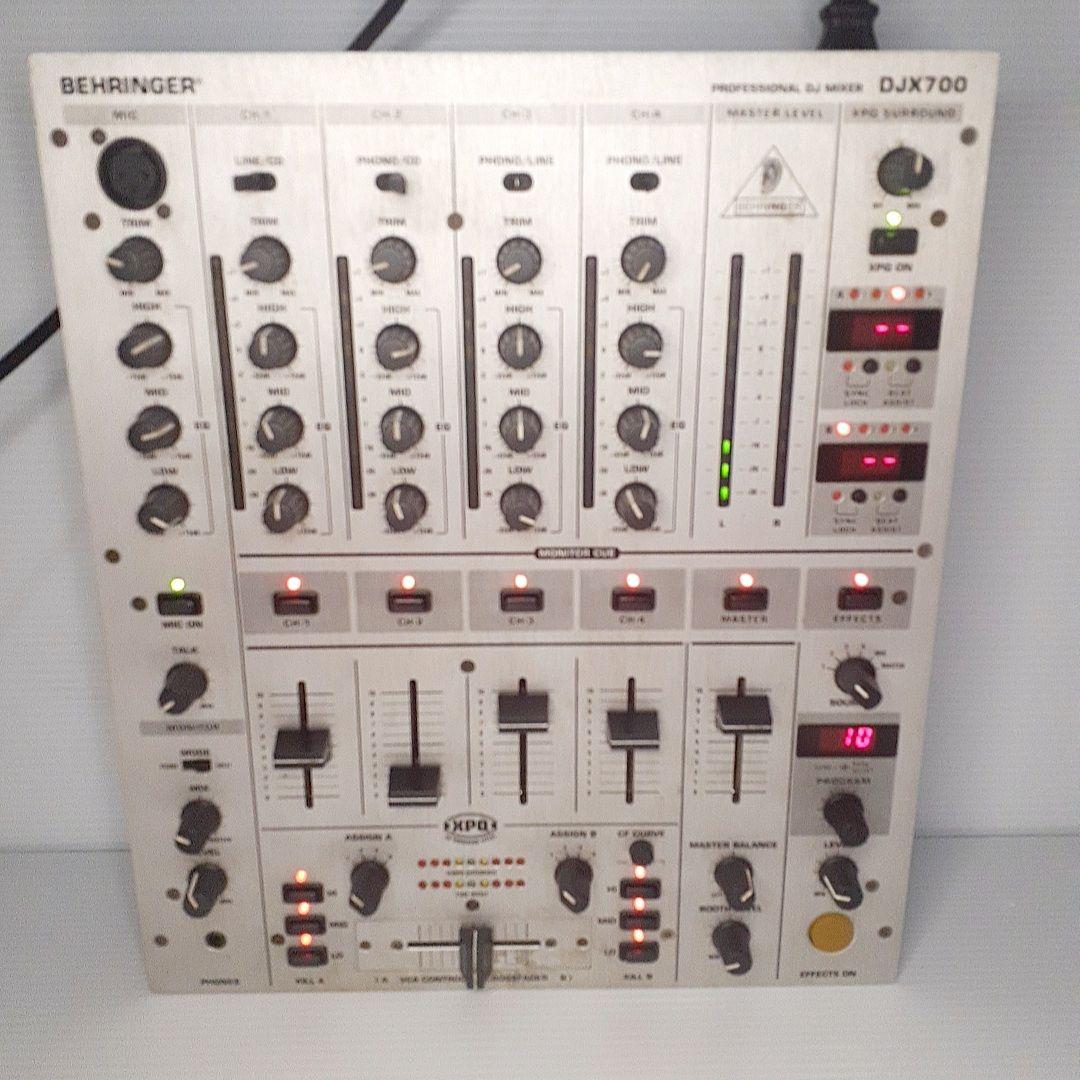 Behringer djx700 4ch ミキサー　音だしOK　通電　ジャンク