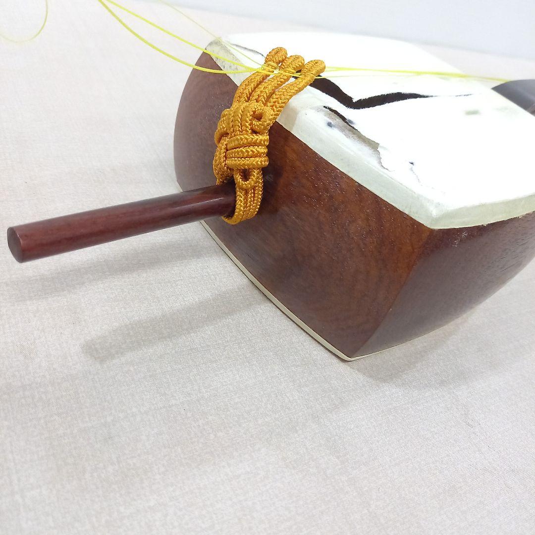 小型 三味線 全長約70cm ハードケース付き 現状渡し