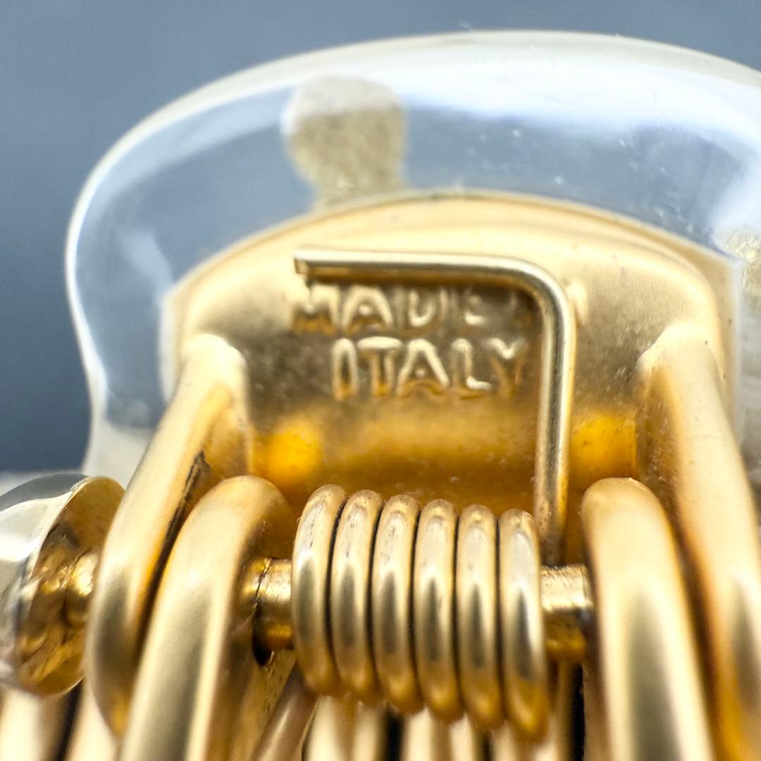 極美品/人気✨acca アッカ ヘアクリップ ニューコラーナ ベージュ　ゴールド