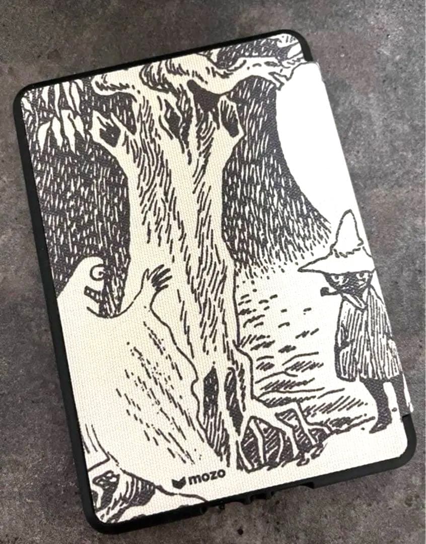 Kindle Paperwhite wifi8GB防水ブラックムーミンカバー付