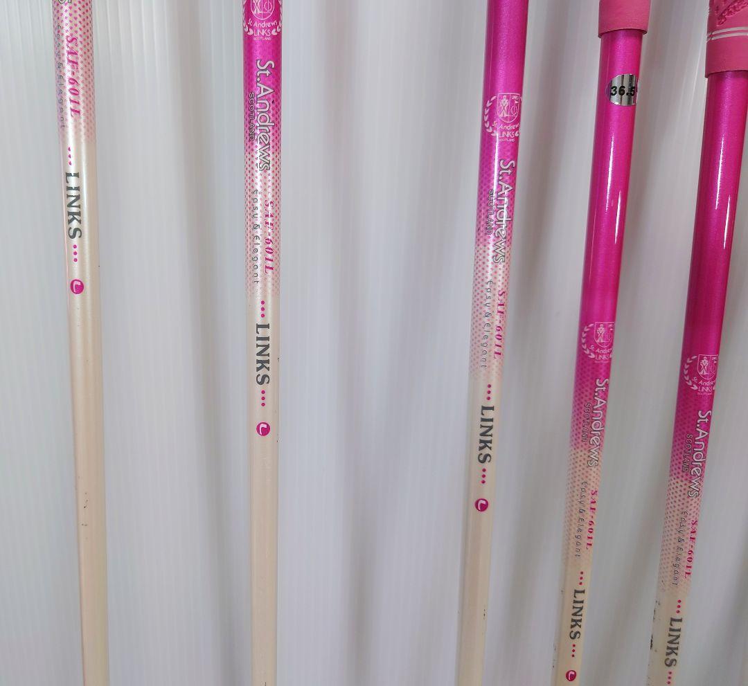 レディース ゴルフクラブセット LINKS SAF-601L 10本 初心者