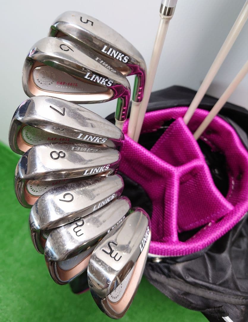 レディース ゴルフクラブセット LINKS SAF-601L 10本 初心者