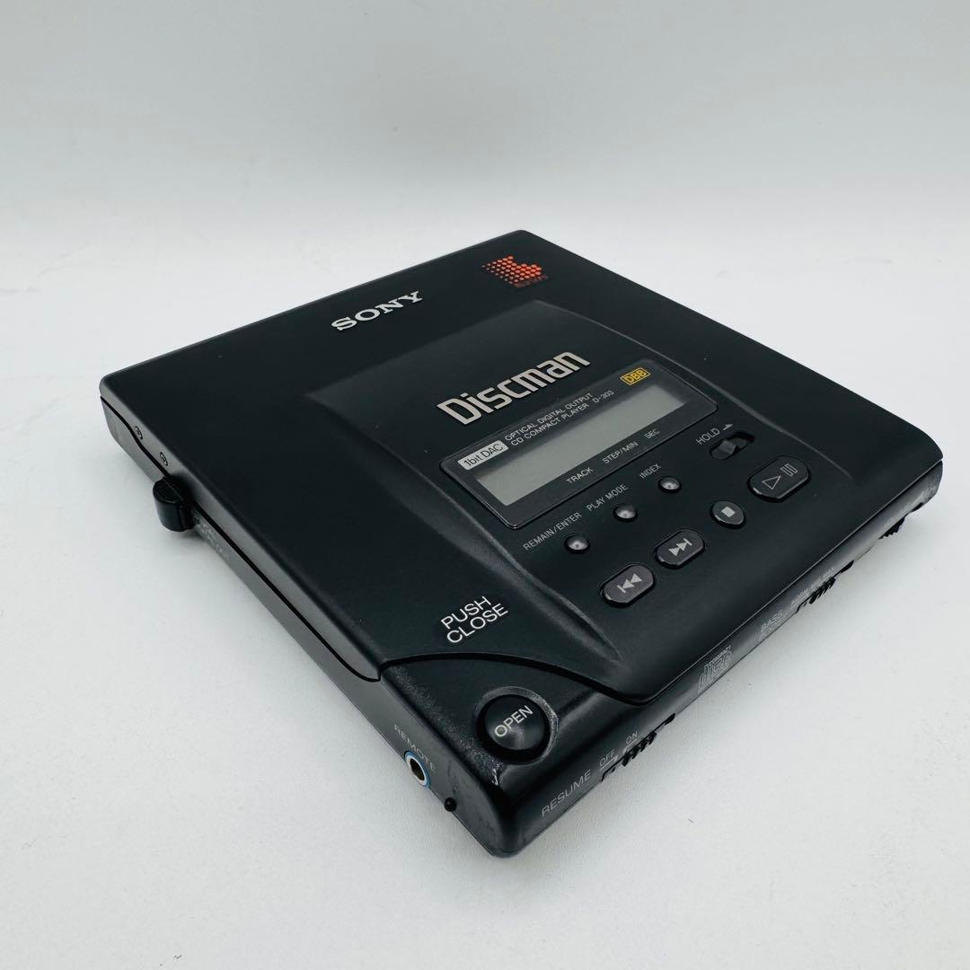 【美品】SONY Discman ポータブルCDプレーヤー D-303