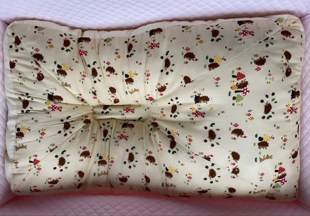 【美品】天使の寝床　おひなまき 敷きパッド 向きぐせ防止クッション 本 説明書付