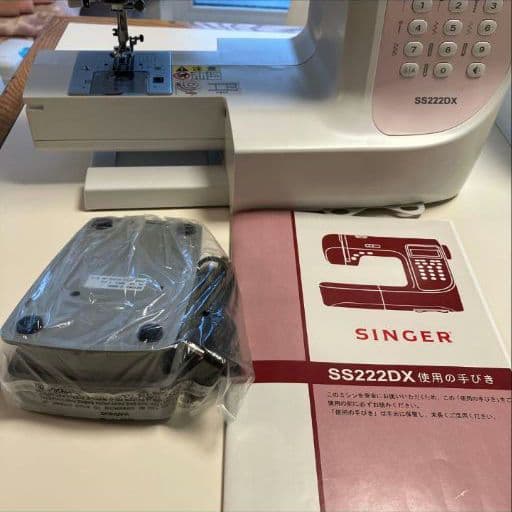 『SINGER 』シンガー　コンピューターミシン SS222DX
