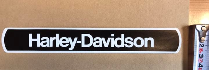 ハーレー純正品　タンクデカール