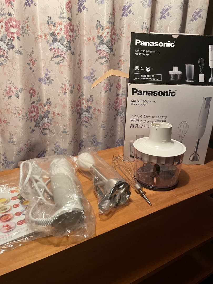 Panasonic MX-S302-W ハンドブレンダー