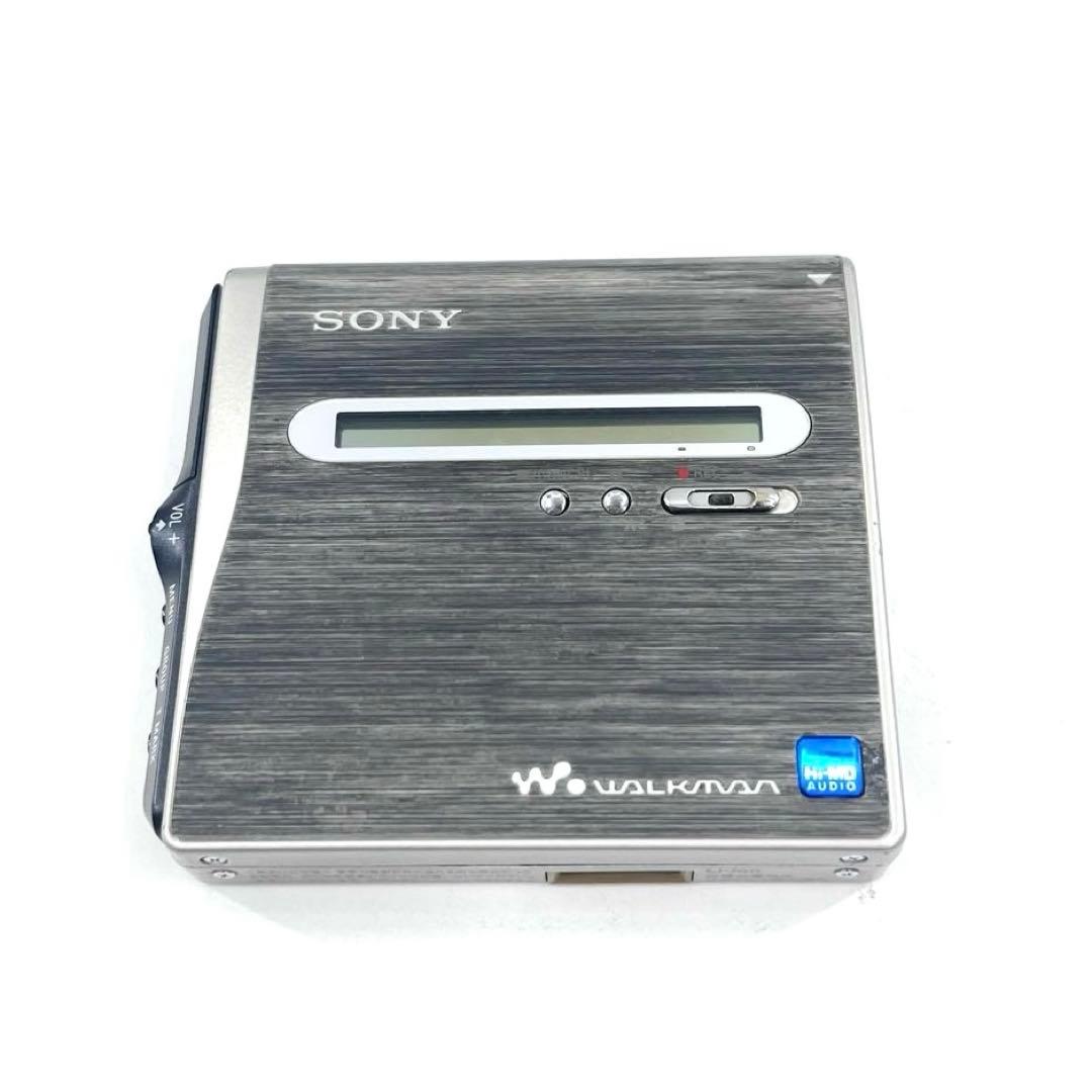 SONY MZ-NH1 Hi-MD MDプレーヤー リモコン付 再生OK
