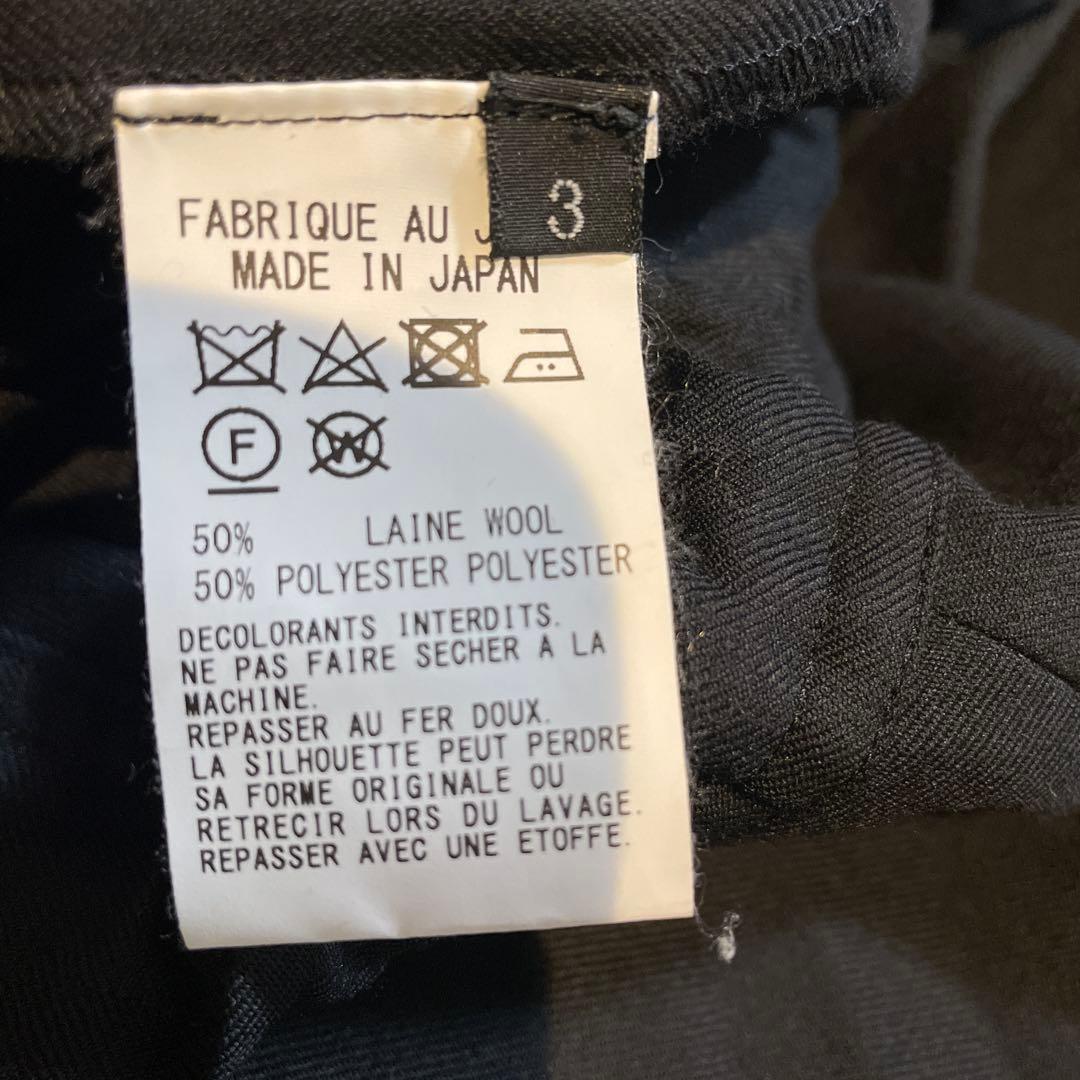 Ground Y グラウンドワイ　ヨウジヤマモト　ブラックサルエルパンツ　アシメ