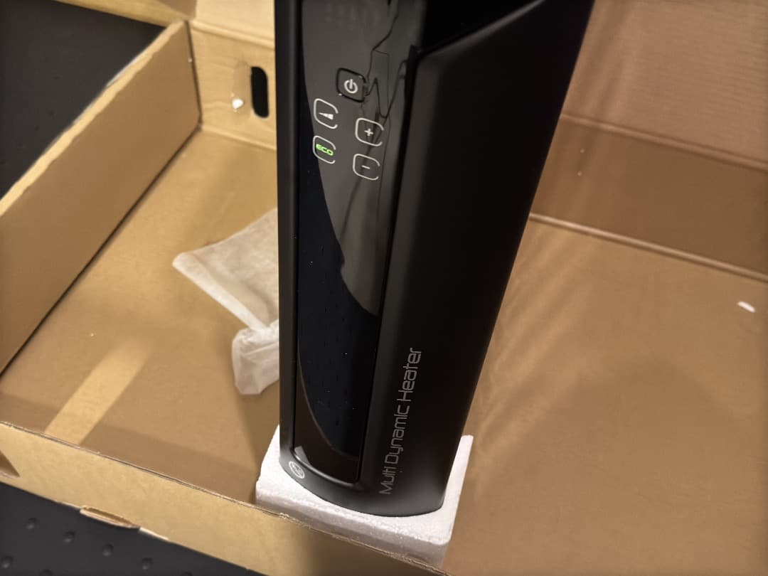 最終値下げ 未使用に近い DeLonghi ヒーターMDHAA15WIFI-BK