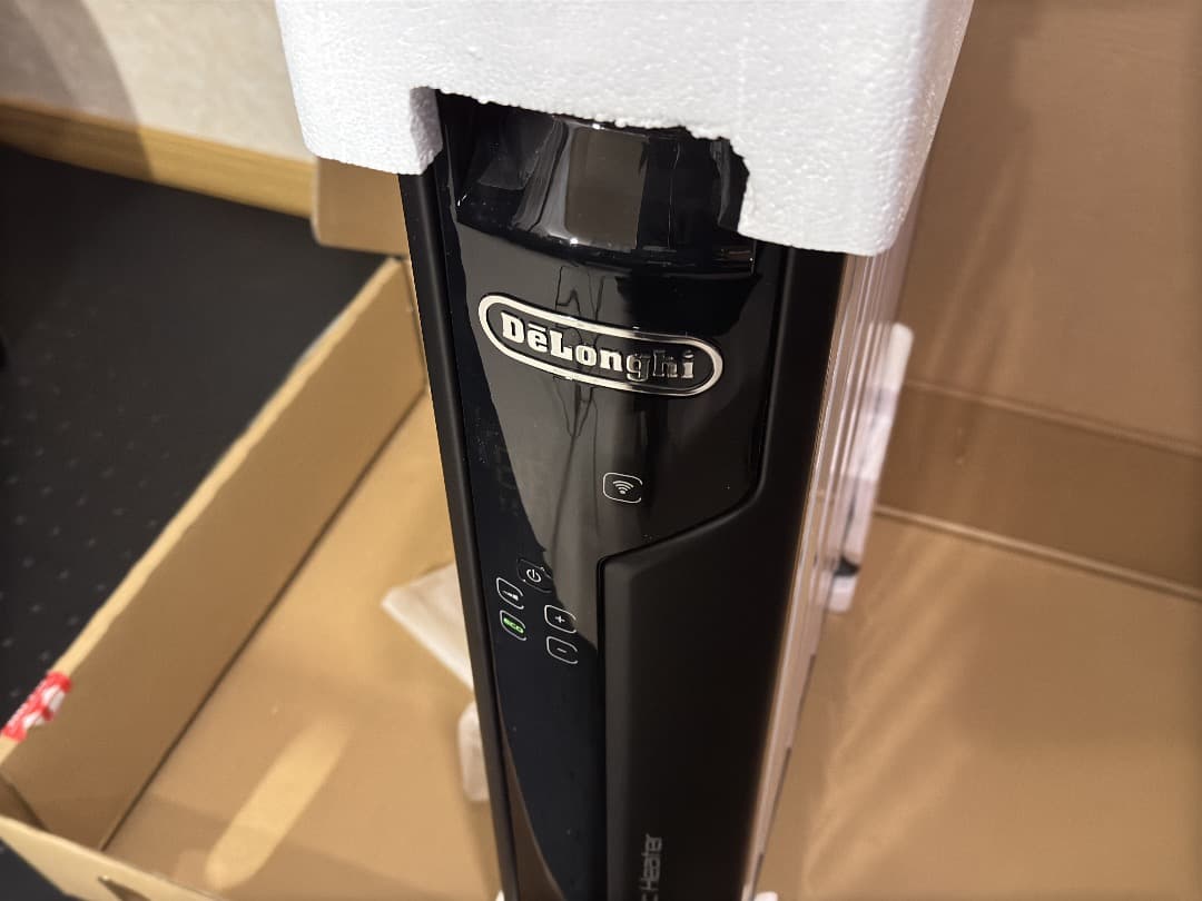 最終値下げ 未使用に近い DeLonghi ヒーターMDHAA15WIFI-BK