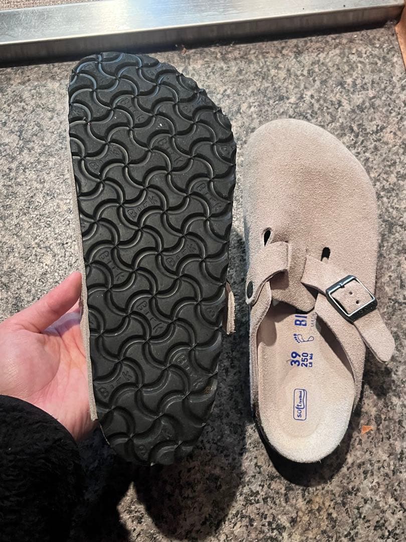 BIRKENSTOCK Boston オイスタートーナル　softfootbed