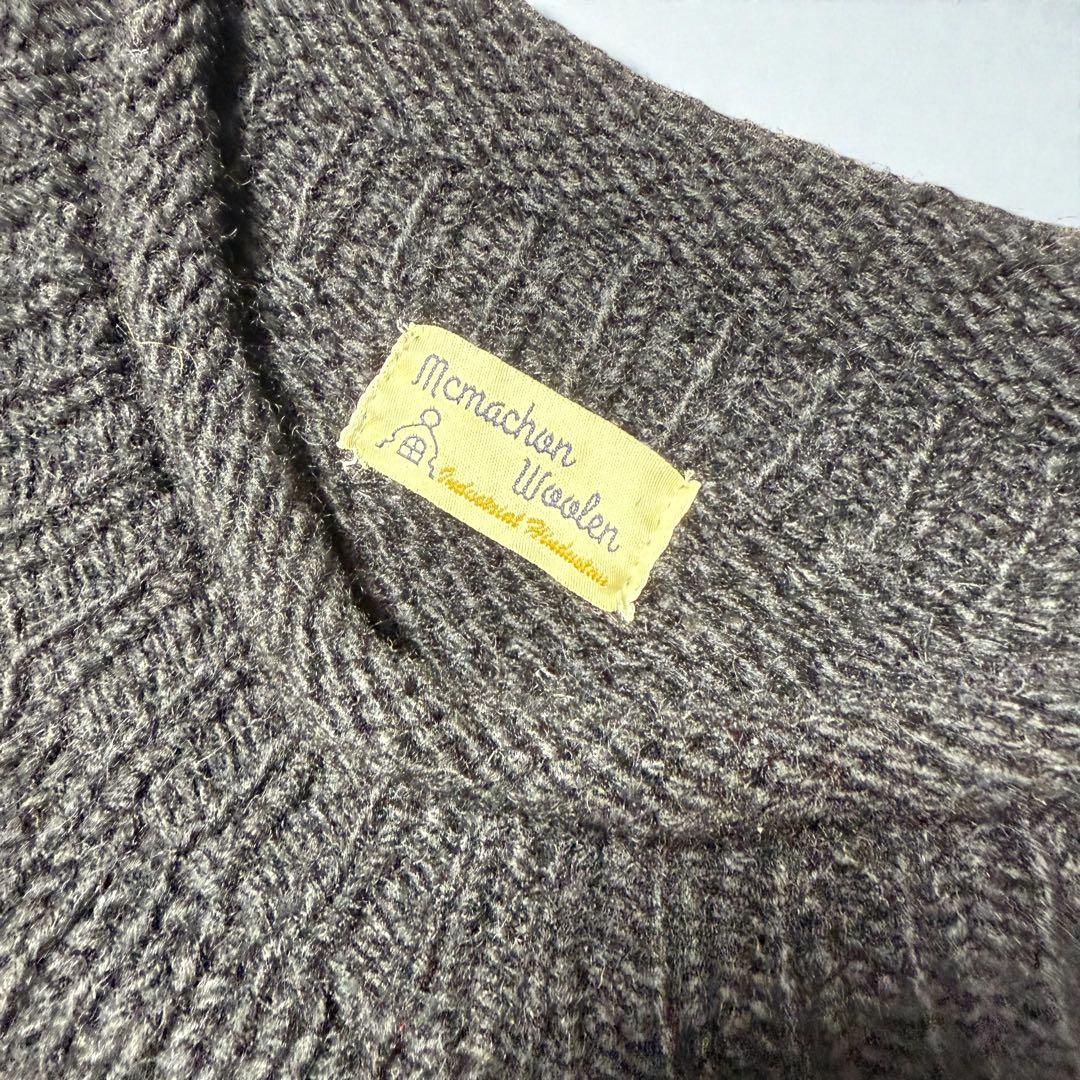 MacMahon Knitting Mills Flower Knit ブラック