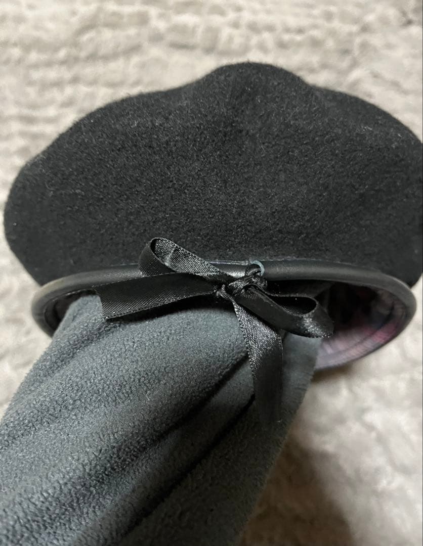 ヴィヴィアンウエストウッド ベレー帽 黒