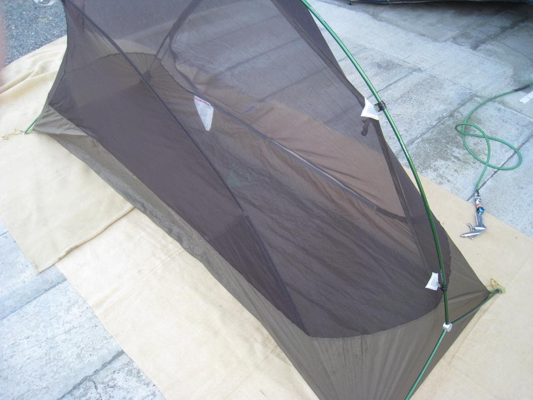 【ごまだし-さん】MSR HUBBA ハバ ソロテント グリーン 1人用