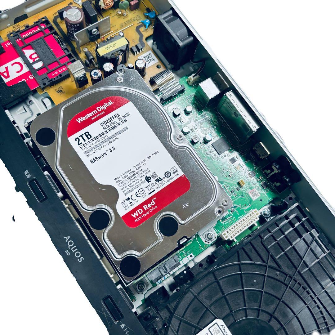 SHARP BD-NW510 2番組同時録画 2TB