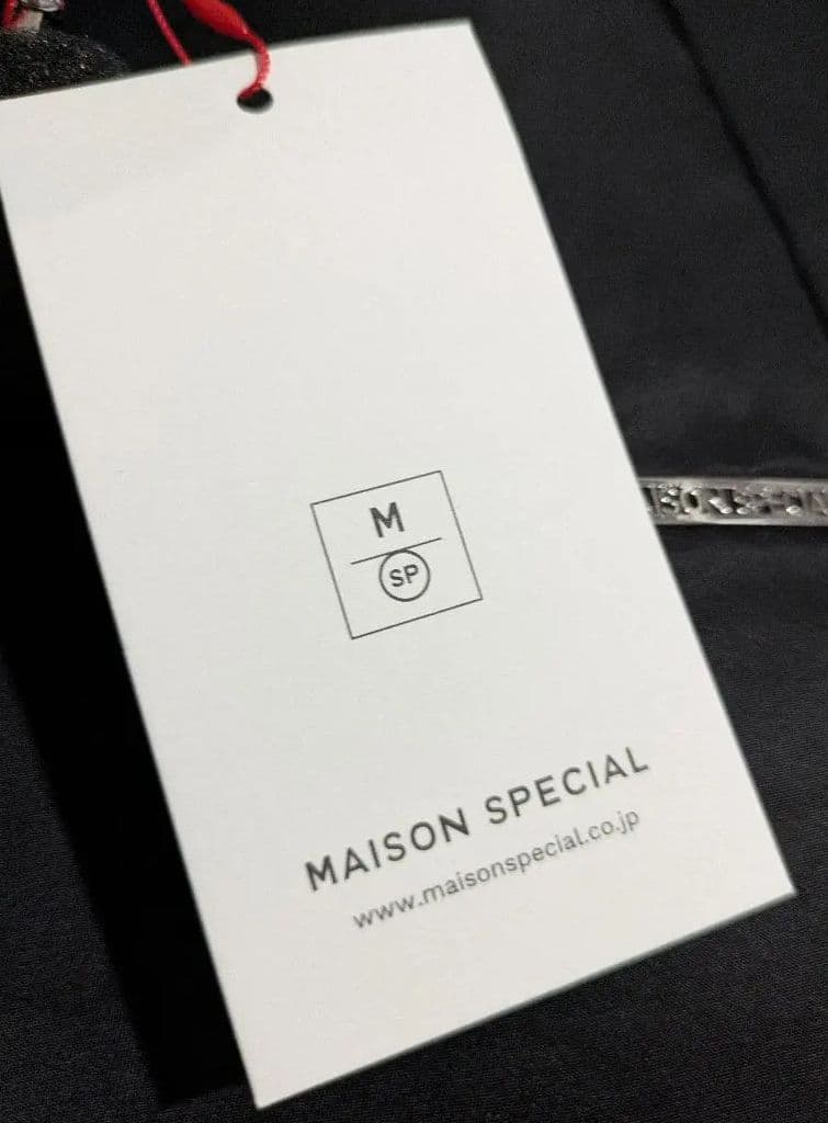 MAISON SPECIAL✨Aラインミニチュニック　ブラック