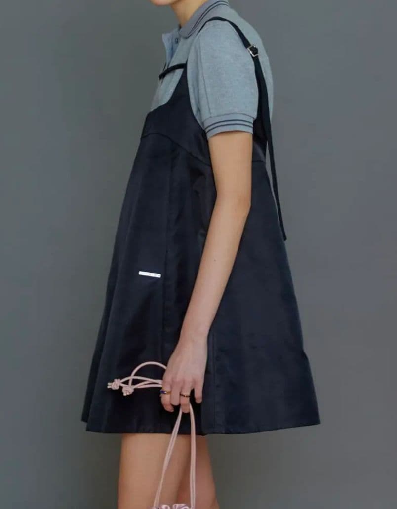 MAISON SPECIAL✨Aラインミニチュニック　ブラック