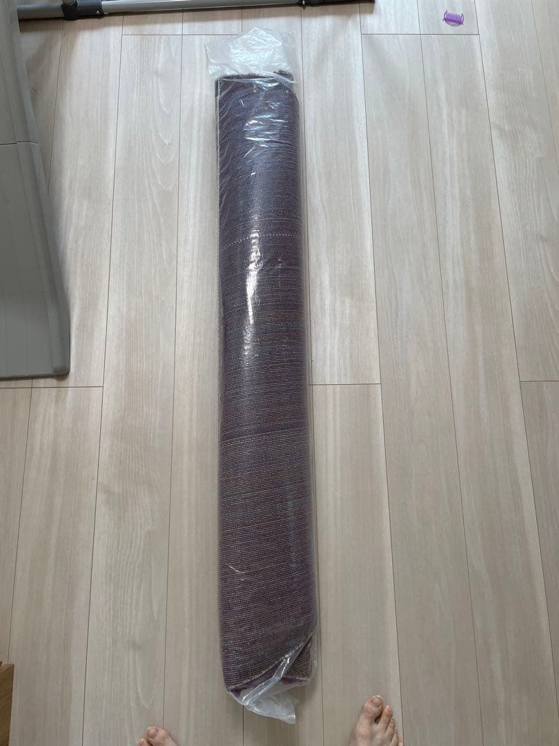 IKEA ストエンセ　紫　130cm