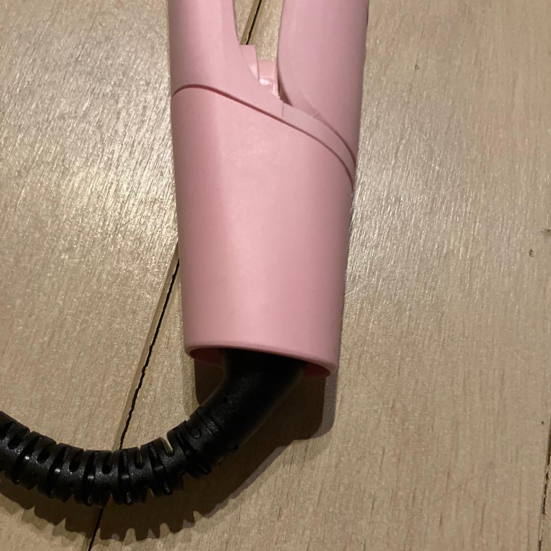 VODANA トリプルフローウェーブアイロン (32mm, ピンクバニラ)