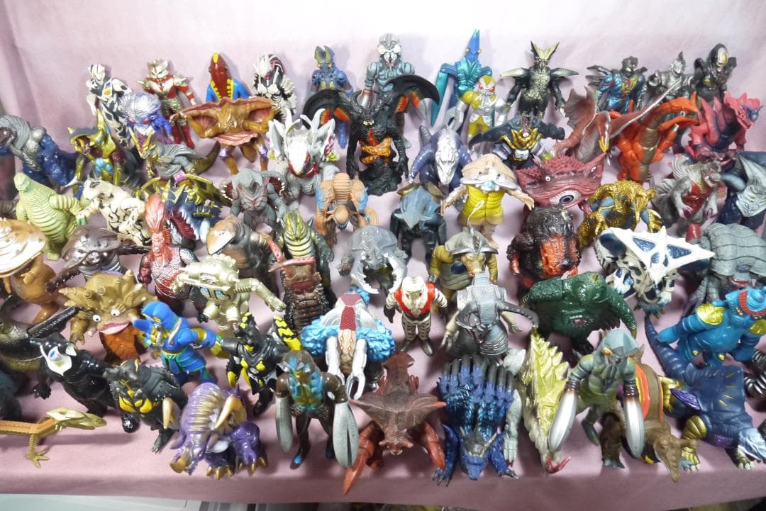 ウルトラ怪獣シリーズ　怪獣ソフビ　75体セット