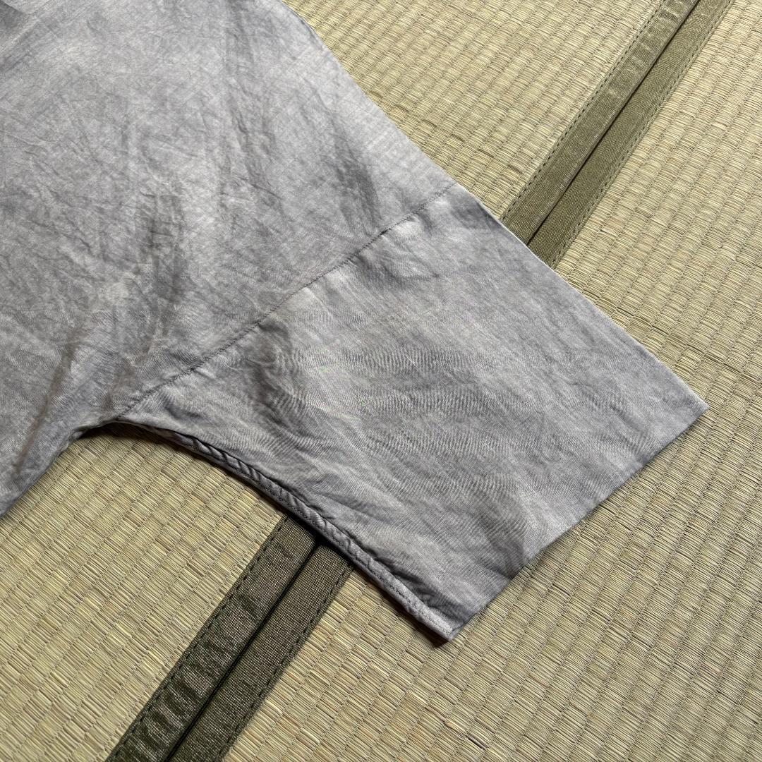 【新品】MITTAN ラミーシルクワイドジャケット 松煙 サイズ2