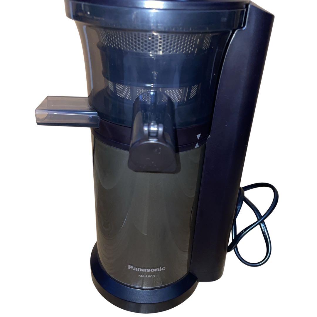 【美品・完品】Panasonic 低速ジューサー MJ-L600-H