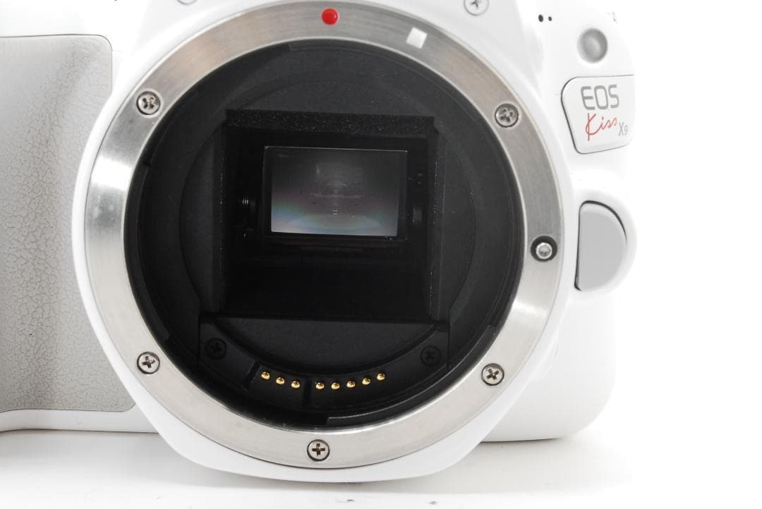 Canon Kiss X9 白 レンズキット 三脚バッグ付