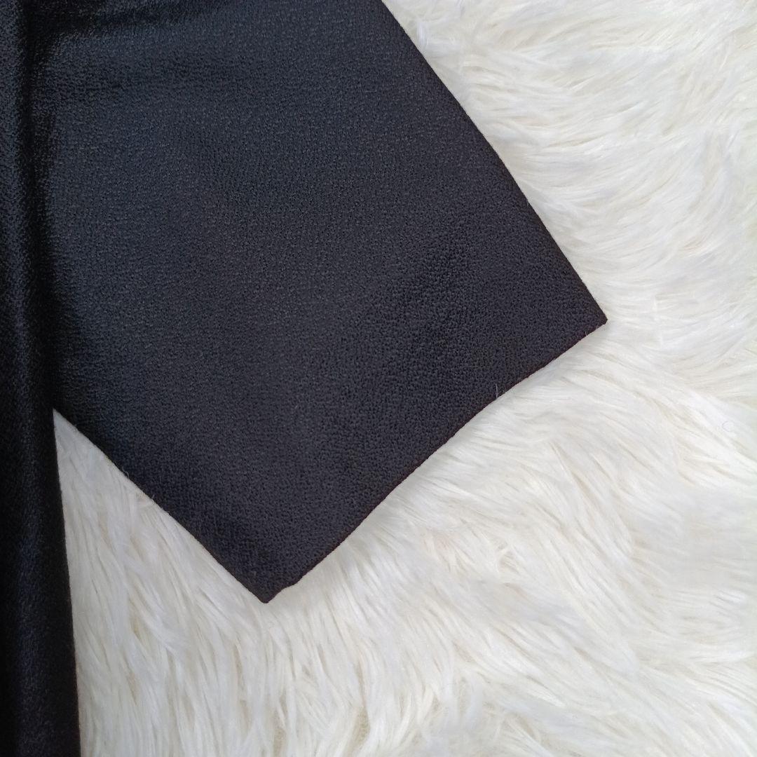 タグ付極美品✨アドーア　ウールアムンゼンワンピース　38　スリット　クルーネック