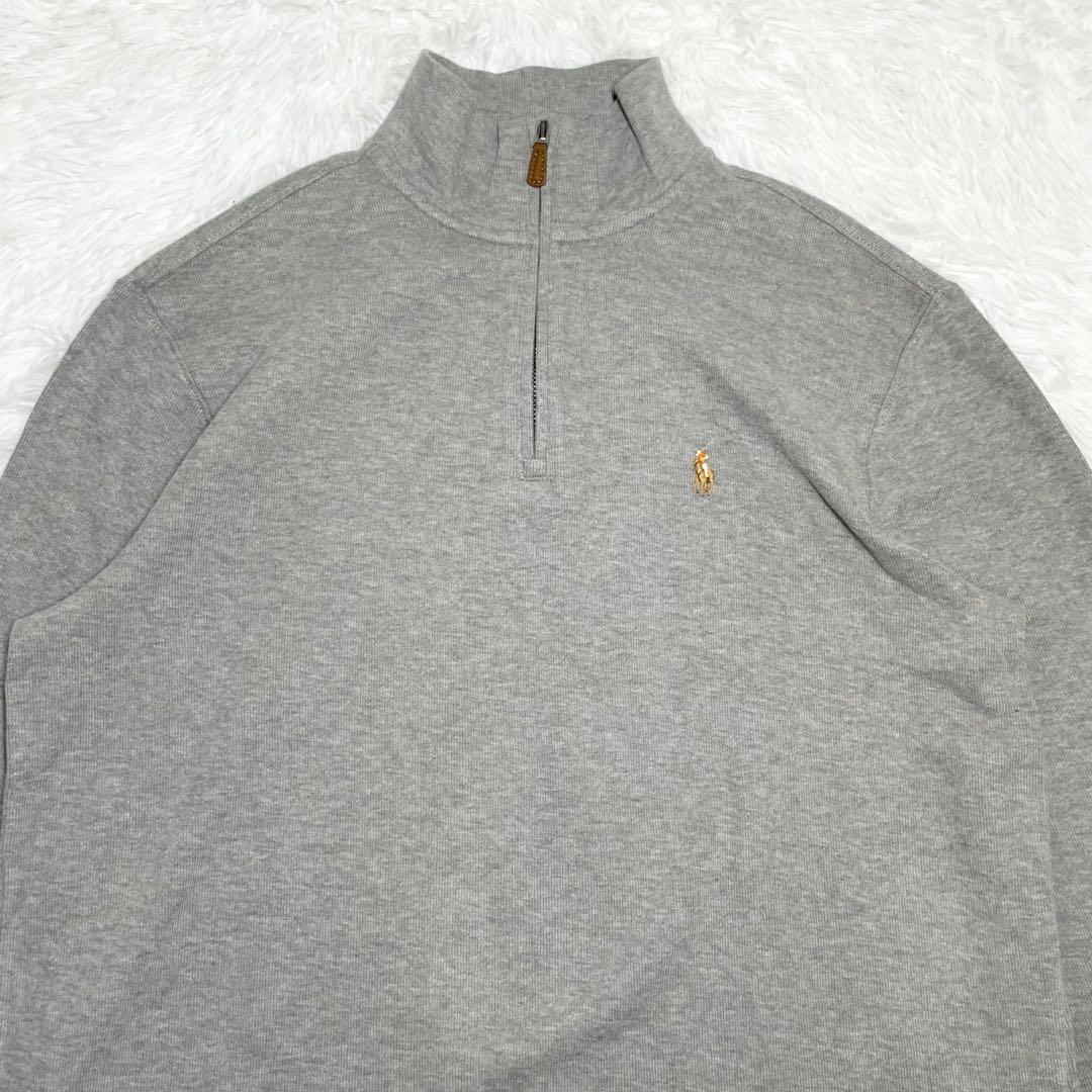 【新品未使用】ポロラルフローレン　エステートリブハーフジッププルオーバー・S