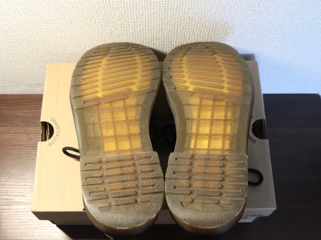 【メル20600】Dr. Martens ブラック レースアップシューズ